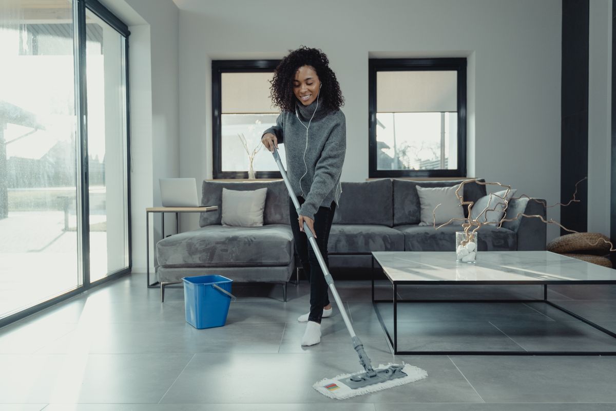 High-traffic commercial floor care